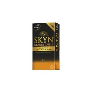 Manix skyn grande taille  10 préservatifs MANIX - Préservatifs masculins