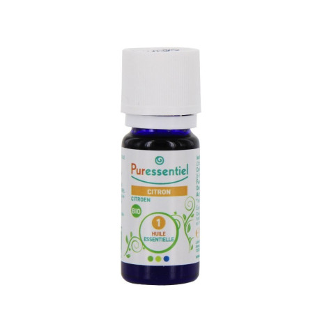 Puressentiel citron bio 10ml PURESSENTIEL - Huiles Essentielles Bio 