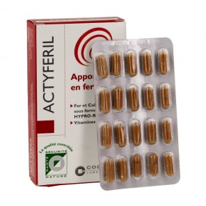 Codifra Actyferil 60 gélules CODIFRA - Nutrition & Ligne
