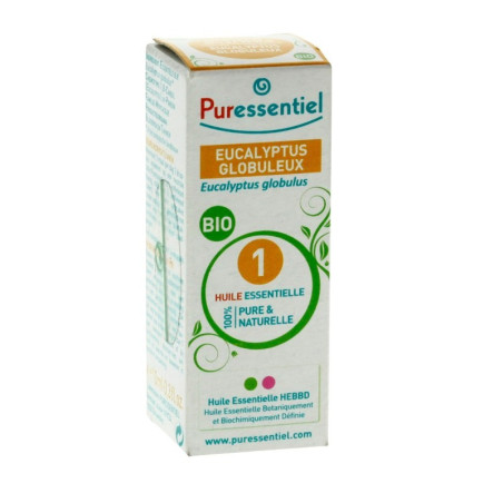 Puressentiel eucalyptus globuleux bio 10ml PURESSENTIEL - Huiles Essentielles 
