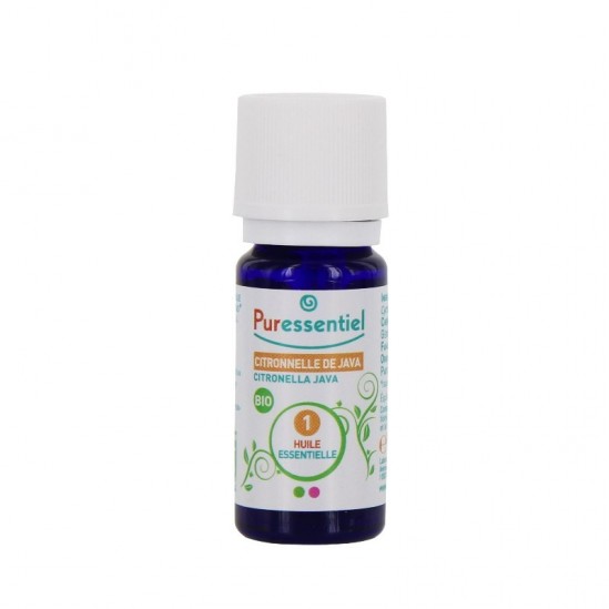 Puressentiel citronnelle de java bio 10ml PURESSENTIEL - Huiles Essentielles Bio Puressentiel citronnelle de java bio 10ml PURESSENTIEL - Huiles Essentielles Bio