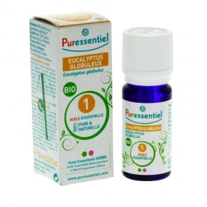 Puressentiel eucalyptus globuleux bio 10ml PURESSENTIEL - Huiles Essentielles 