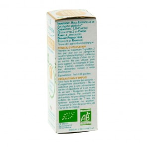 Puressentiel eucalyptus globuleux bio 10ml PURESSENTIEL - Huiles Essentielles 