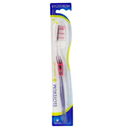 Elgydium brosse à dents inter-active souple PIERRE FABRE - Brosse à dents manuelle
