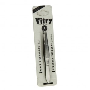 Vitry Pince à Echardes Inox x1 VITRY - Pinces à épiler
