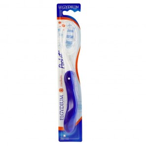 Elgydium brosse à dent medium pocket PIERRE FABRE - Brosse à dents manuelle