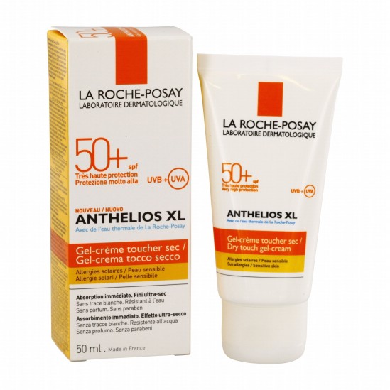 La Roche Posay Anthelios XL 50 SPF gel-crème toucher sec 50ml La Roche Posay Anthelios XL 50 SPF gel-crème toucher sec 50ml