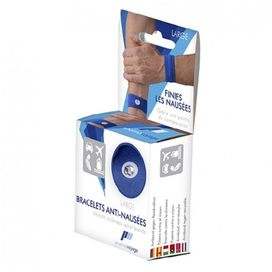 Pharmavoyage Bracelet Anti-Nausées Bleu Pharmavoyage Bracelet Anti-Nausées Bleu