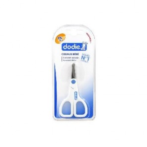 Dodie Ciseaux Bébé 6 Mois et + blister de 1 paire de ciseaux DODIE - Manicure