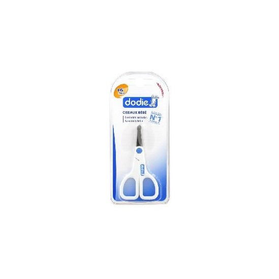 Dodie Ciseaux Bébé 6 Mois et + blister de 1 paire de ciseaux DODIE - Manicure Dodie Ciseaux Bébé 6 Mois et + blister de 1 paire de ciseaux DODIE - Manicure