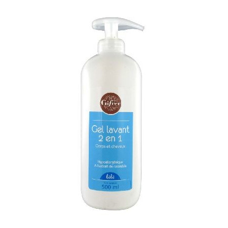 Gifrer Gel Lavant 2 en 1 500 ml GIFRER - Gels nettoyant-moussants