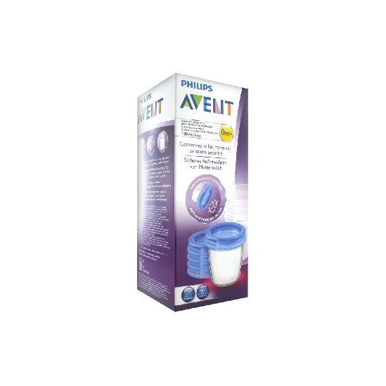 Avent Pots de Conservation pour Lait Maternel Réutilisables 180 ml 0 Mois et + 5 Pots SANOFI - Repas Avent Pots de Conservation pour Lait Maternel Réutilisables 180 ml 0 Mois et + 5 Pots SANOFI - Repas