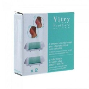 VITRY FootCare Embout de Rechange pour Rape Electrique 2 embouts VITRY - Anti-tâches