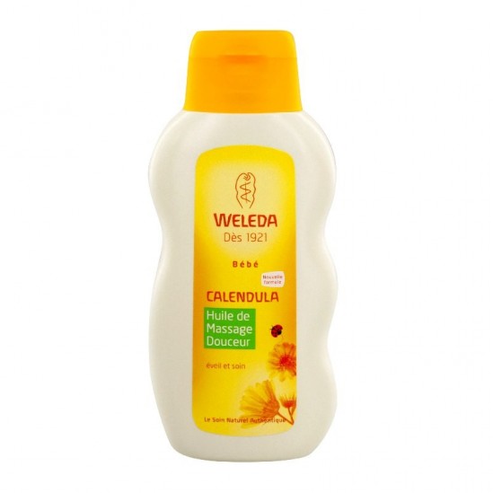 Weleda Huile de massage douceur bébé au Calendula 200mL WELEDA - Massage