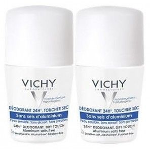 Vichy Déodorant 24H sans sels d'aluminium - Roll-on