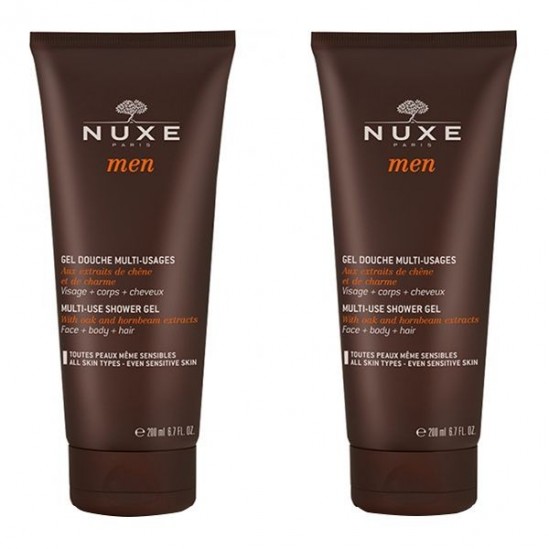 Nuxe Men Gel Douche 2x200ml Nuxe Men Gel Douche 2x200ml