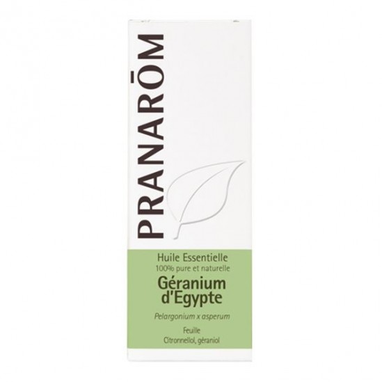 Pranarôm huile essentielle geranium d'égypte 10ml Pranarôm huile essentielle geranium d'égypte 10ml