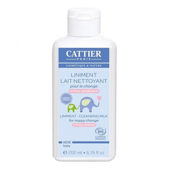 Cattier bébé liniment lait nettoyant 200ml Cattier bébé liniment lait nettoyant 200ml
