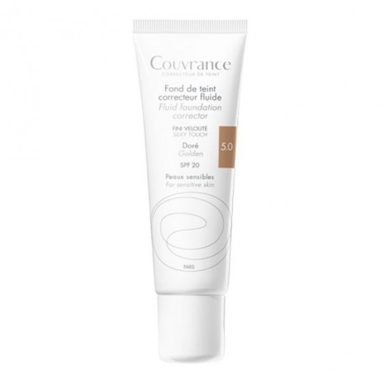 Avène couvrance fond de teint fluide doré 30ml Avène couvrance fond de teint fluide doré 30ml