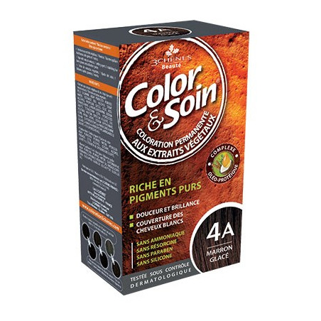 3 Chênes Color&Soin marron glacé coloratlion permanante 4A