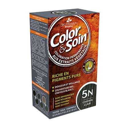 3 Chênes Color&Soin chat clair coloration permanente 5N