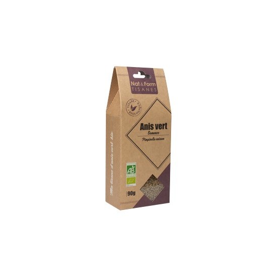 Nat&Form Anis vert bio ma tisane 90g Nat&Form Anis vert bio ma tisane 90g