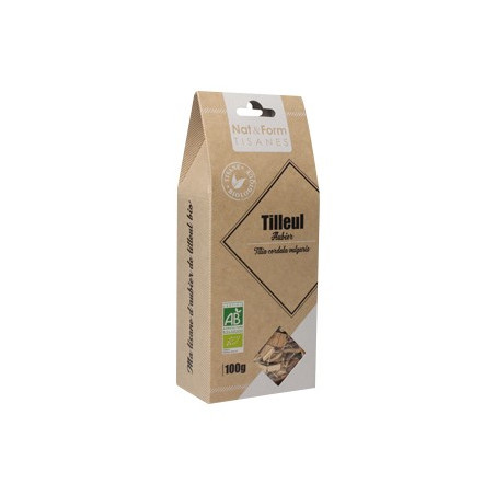 Nat&Form Aubier de tilleul bio tisane 100g
