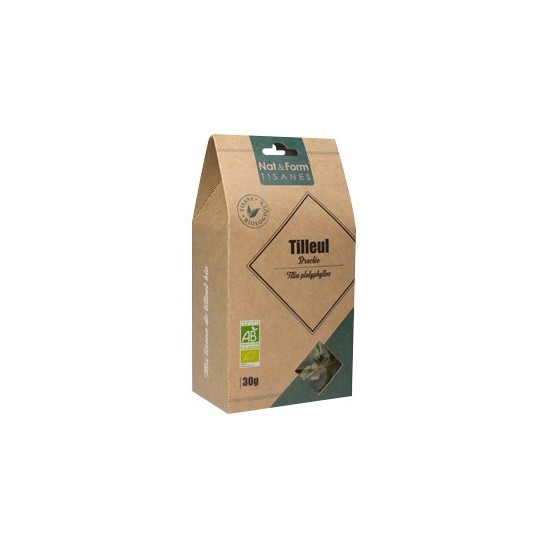 Nat&Form Tilleul bio ma tisane 30g Nat&Form Tilleul bio ma tisane 30g