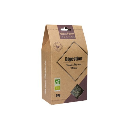 Nat&Form Digestion bio tisane 80g