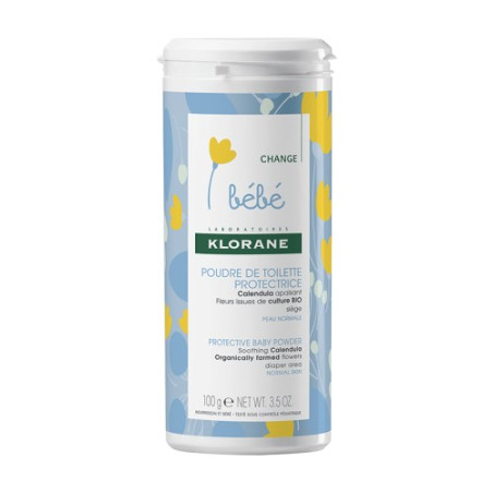 Klorane Poudre de toilette protectrice au calendula flacon 100g
