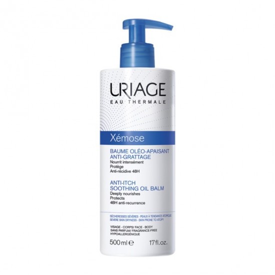 Uriage Xémose baume oléo apaisant anti-grattage flacon 500ml Uriage Xémose baume oléo apaisant anti-grattage flacon 500ml