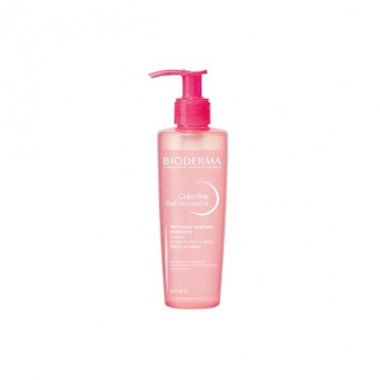 BIODERMA CREALINE GEL MOUSSANT 200ML BIODERMA CREALINE GEL MOUSSANT 200ML