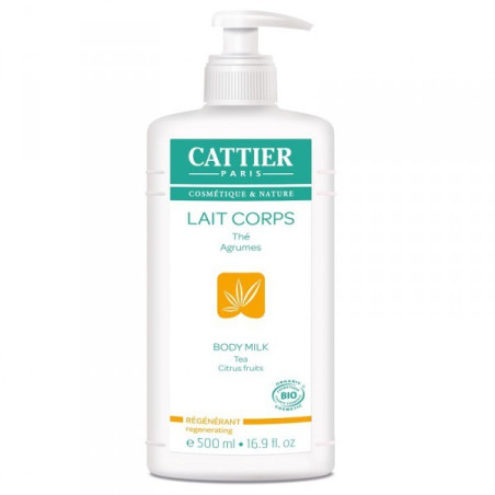 Cattier lait corps régénérant bio 500ml