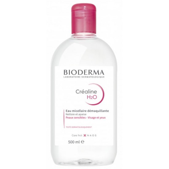 Créaline H2O solution micellaire 500ML Créaline H2O solution micellaire 500ML