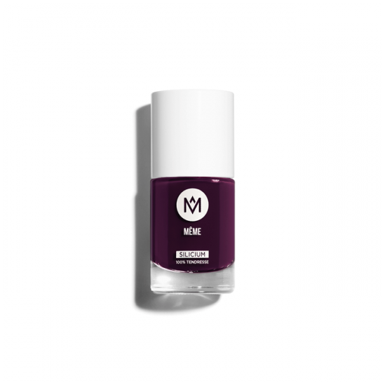 Même le vernis au silicium aubergine 10ml Même le vernis au silicium aubergine 10ml