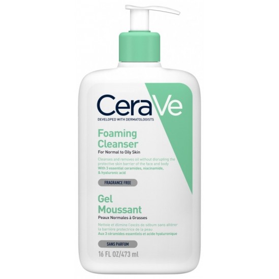 Cerave gel moussant 473ml Cerave gel moussant 473ml
