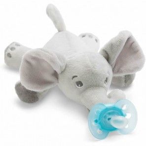 Avent peluche sucette ultra douce 0-6 mois scf348/13
