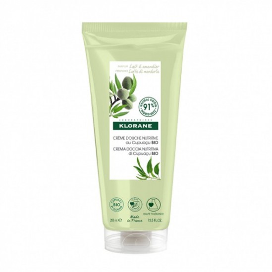Klorane crème de douche lait d'amandier 200ml Klorane crème de douche lait d'amandier 200ml