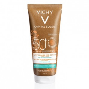 Vichy capital soleil lait solaire éco-conçu spf50+ 200ml