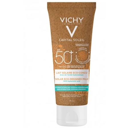 Vichy Capital Soleil SPF50 Lait Solaire eco-conçu 75ml
