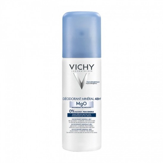 Vichy Déodorant Minéral - Sans sels d'aluminium Aerosol 125ml Vichy Déodorant Minéral - Sans sels d'aluminium Aerosol 125ml