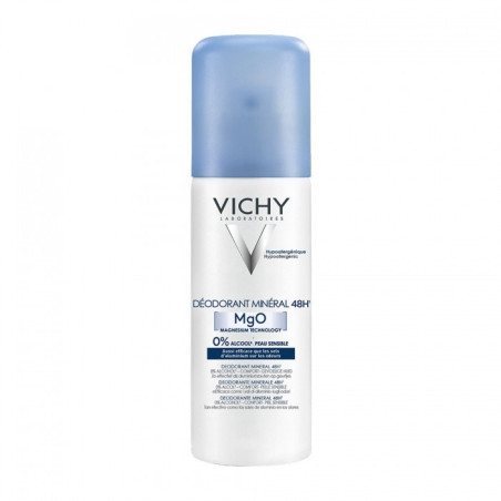 Vichy Déodorant Minéral - Sans sels d'aluminium Aerosol 125ml