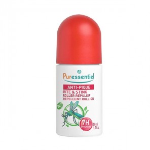 Puressentiel roller répulsif bio visage et corps 50ml