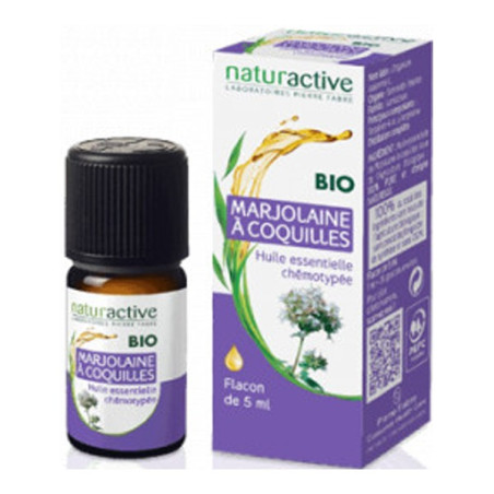 Naturactive marjolaine à Coquilles huile essentielle bio flacon 5ml