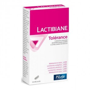 Pileje lactibiane tolérance 30 gélules PILEJE - Transit & Digestion