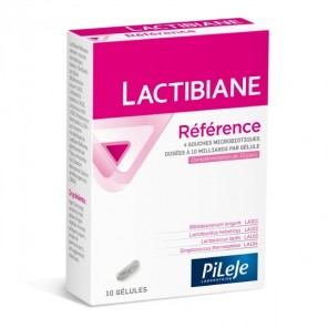 Pileje lactibiane référence 10 gélules PILEJE - Transit & Digestion