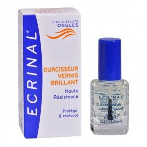 Asepta ecrinal durcisseur vernis brillant haute résistance 10ml ASEPTA - Ongles