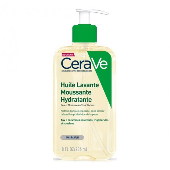 Cerave huile lavante moussante hydratante 236ml Cerave huile lavante moussante hydratante 236ml