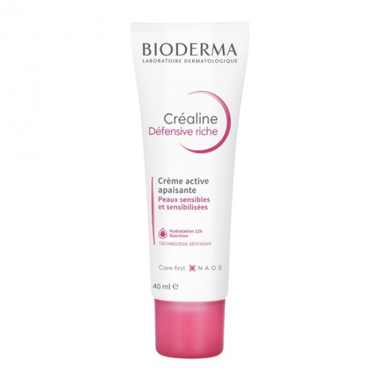 Bioderma créaline défensive riche crème active apaisante 40ml Bioderma créaline défensive riche crème active apaisante 40ml