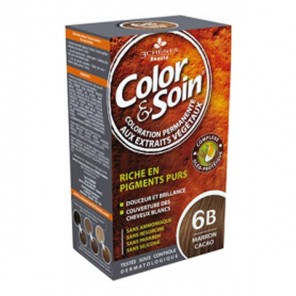 3 Chênes Color&Soin maron cacao coloration permanante 6B